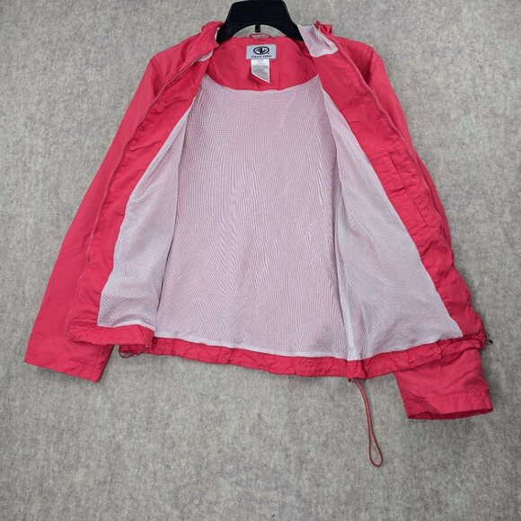 Athletic Works Womens Coral Zip-Up Lightweight Jacket Size M Polyester - Picture 3 of 10
